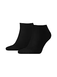 TOMMY HILFIGER | Sneaker-Socken 2-er Pkg. | schwarz
