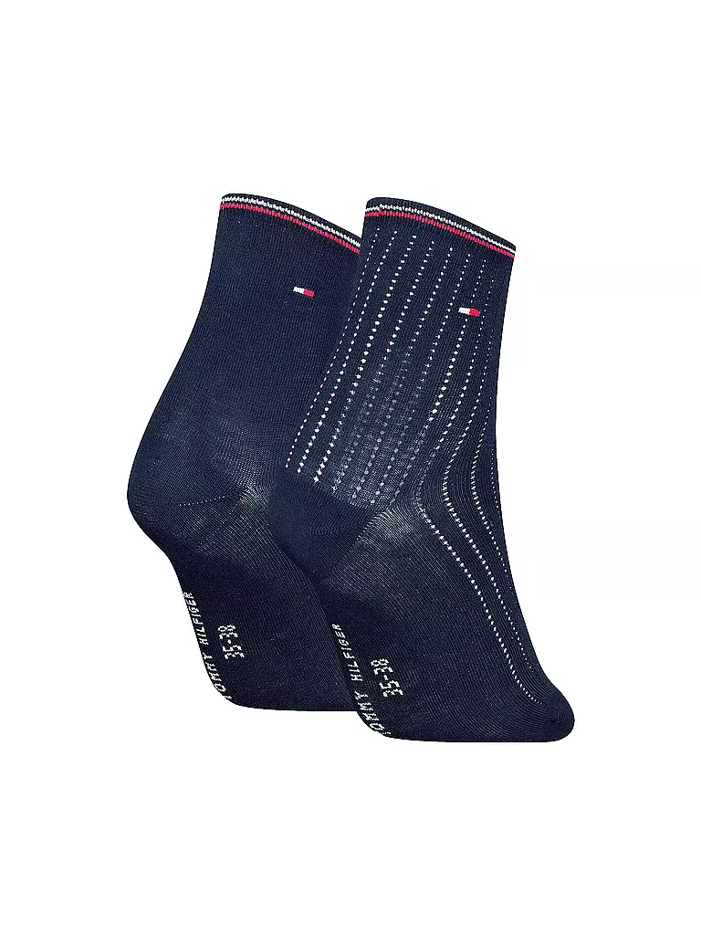 TOMMY HILFIGER | Socken 2-er Pkg navy | dunkelblau