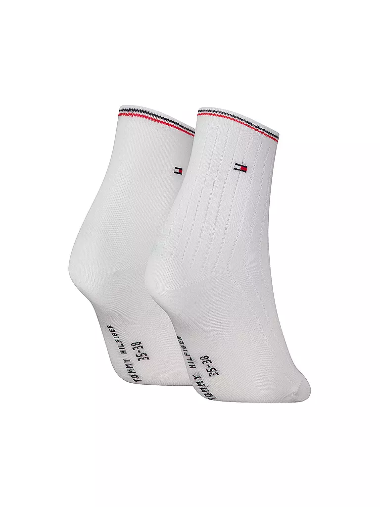 TOMMY HILFIGER | Socken 2-er Pkg white | dunkelblau