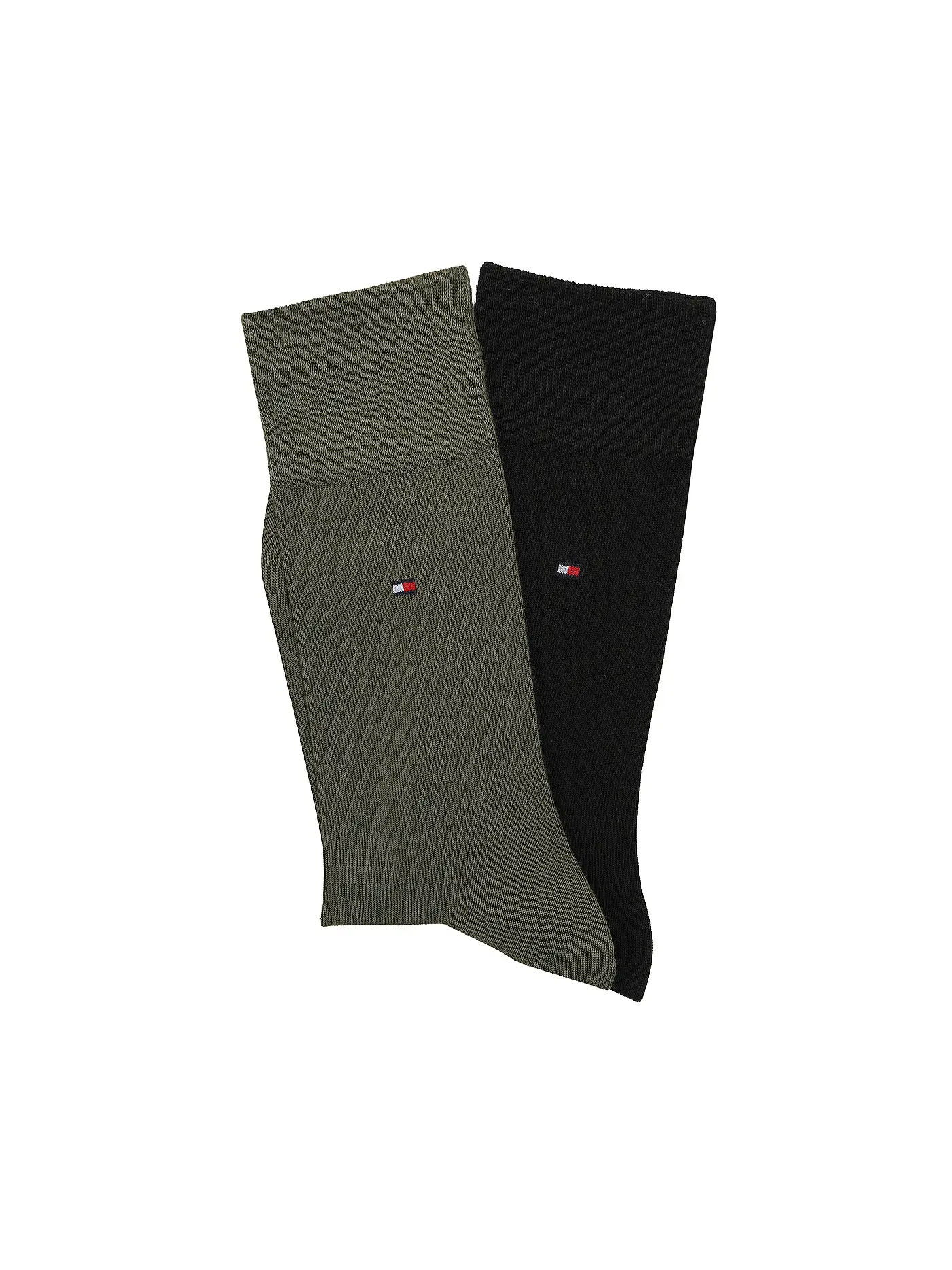 TOMMY HILFIGER | Socken 2-er Pkg. army green | olive