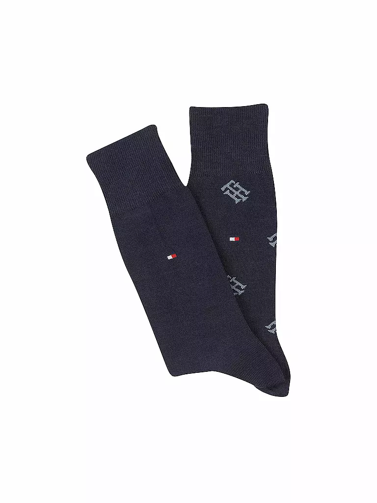 TOMMY HILFIGER | Socken 2-er Pkg. navy / vintage indigo | blau