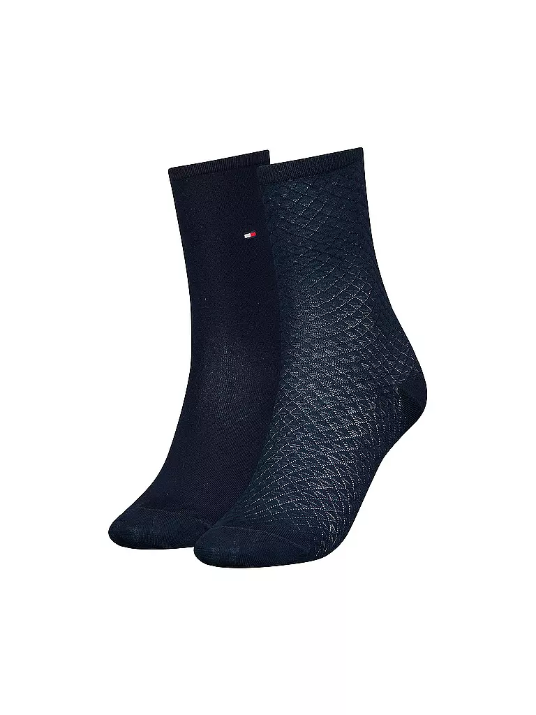 TOMMY HILFIGER | Socken 2-er Pkg. navy | dunkelblau