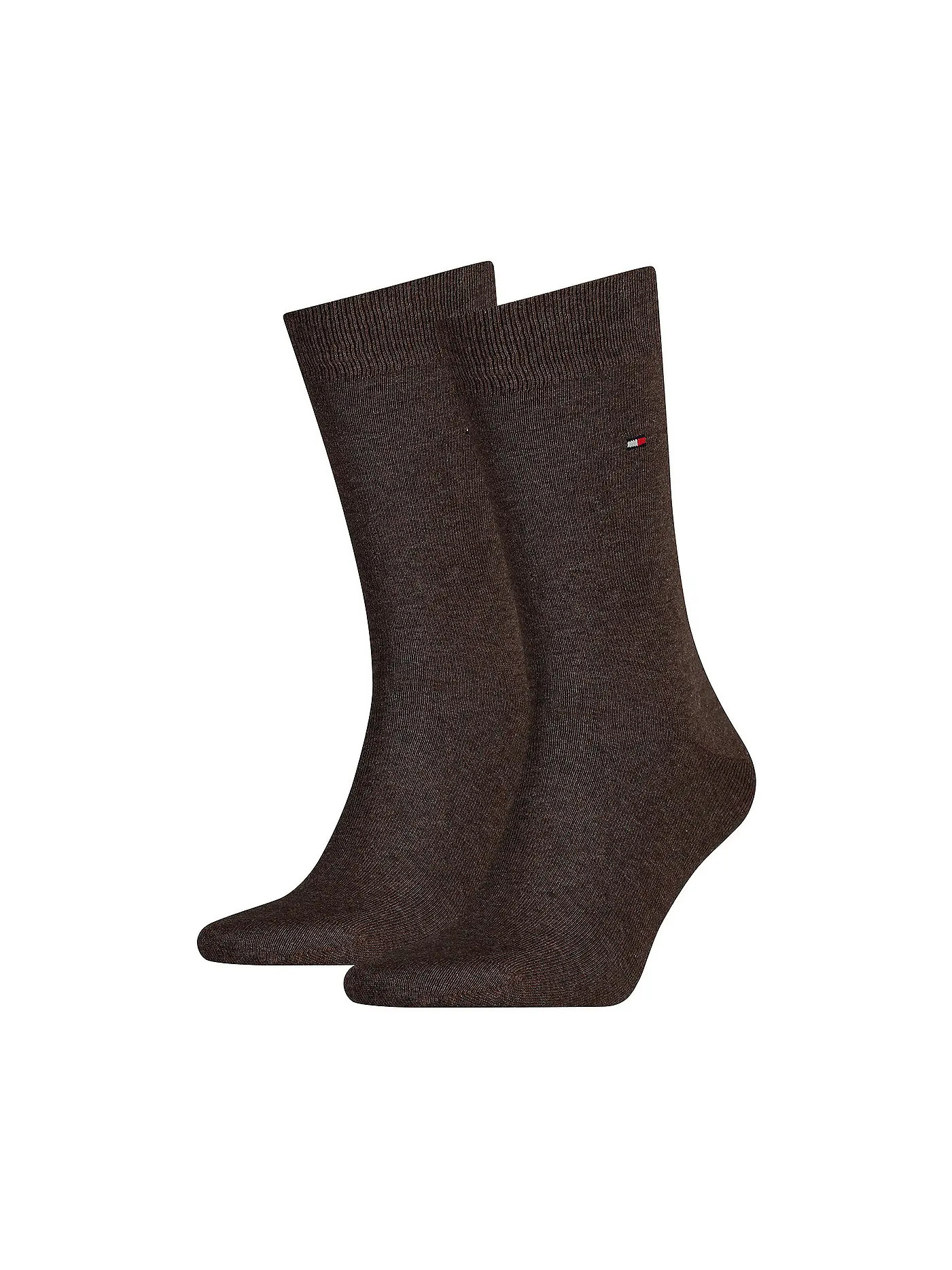 TOMMY HILFIGER | Socken 2er-Pkg.  | braun