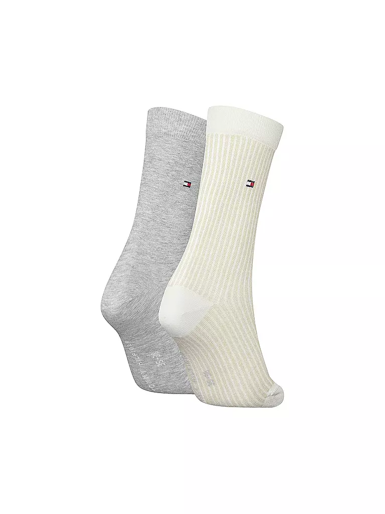 TOMMY HILFIGER | Socken 2er Pkg beige | creme