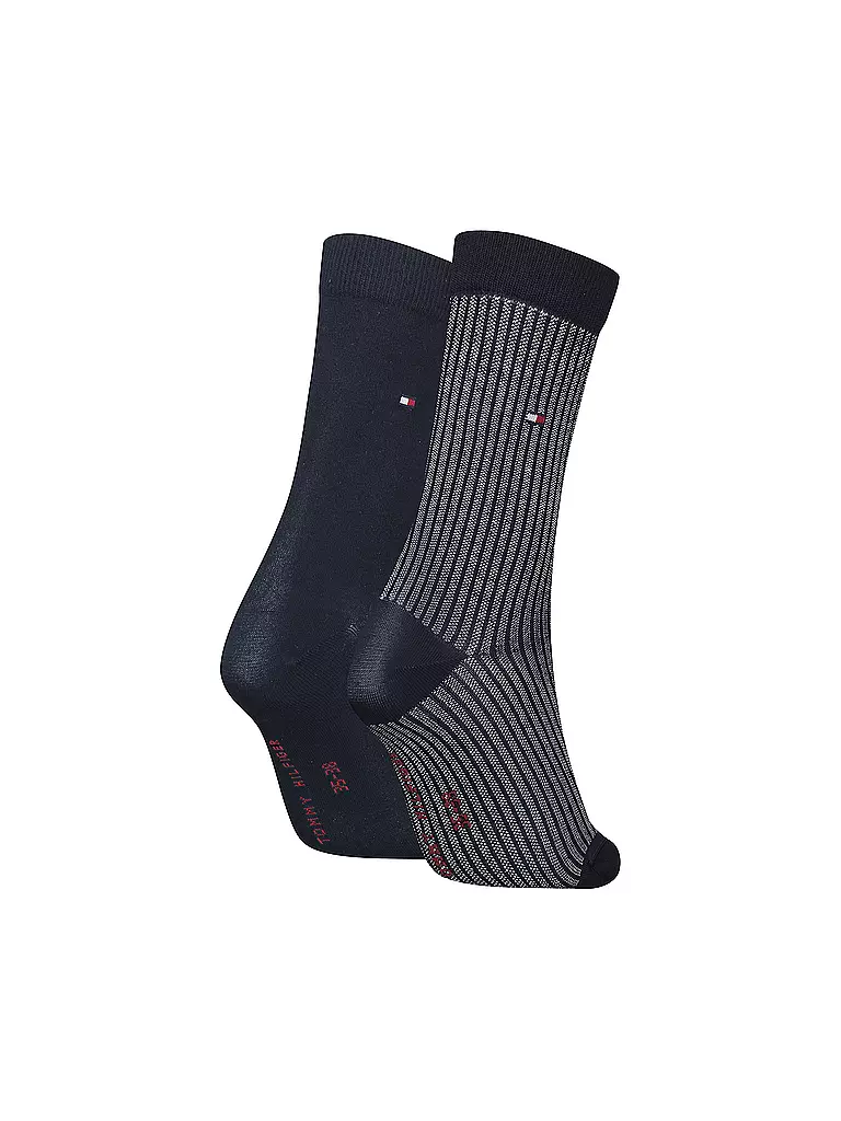 TOMMY HILFIGER | Socken 2er Pkg navy | creme