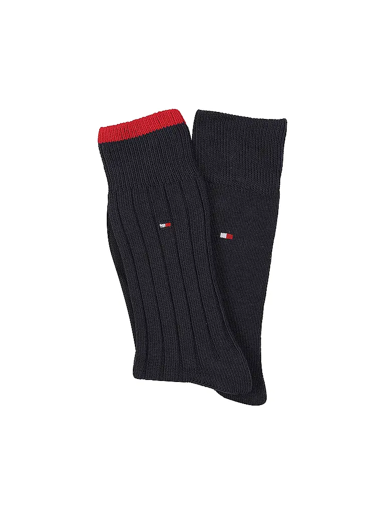 TOMMY HILFIGER | Socken 2er Pkg. navy | dunkelblau