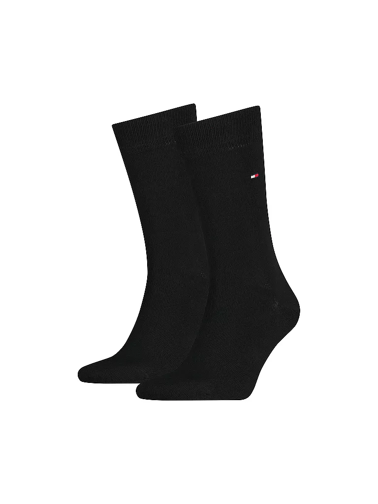 TOMMY HILFIGER | Socken 2er-Pkg.  | schwarz