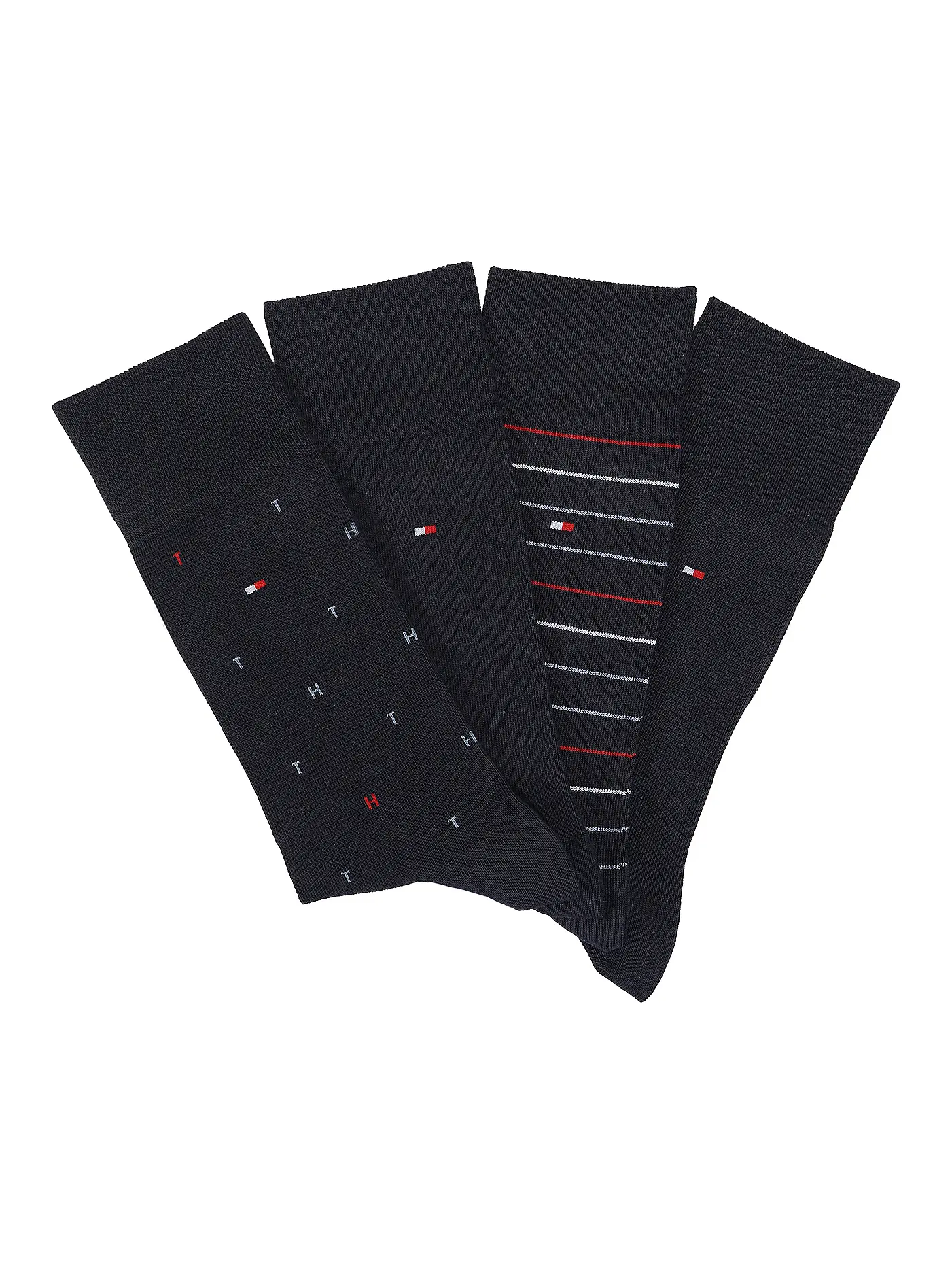 TOMMY HILFIGER | Socken 4er Pkg navy | dunkelblau