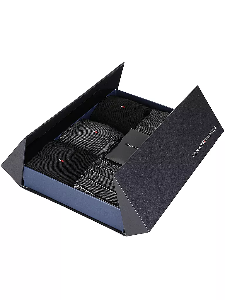 TOMMY HILFIGER | Socken Geschenkbox 5er Pkg black | schwarz