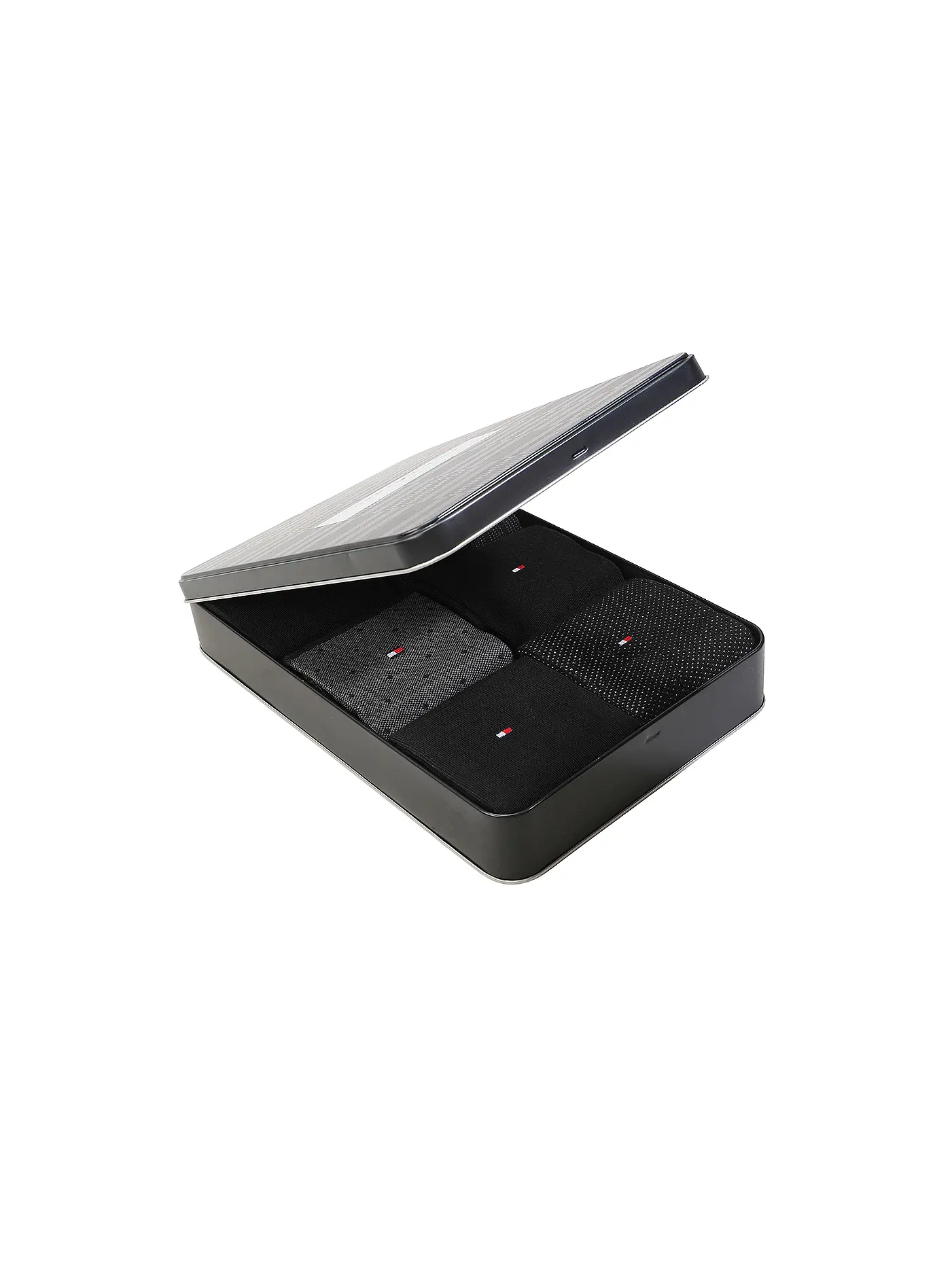 TOMMY HILFIGER | Socken Geschenkbox 6er Pkg. black | schwarz