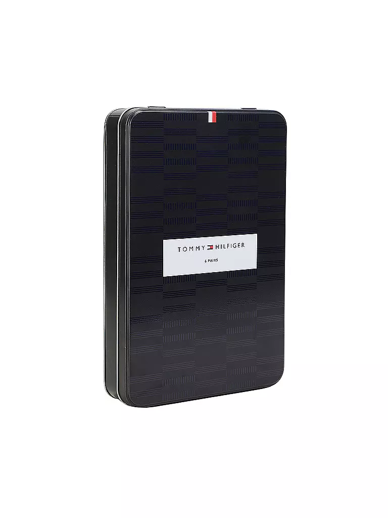 TOMMY HILFIGER | Socken Geschenkbox 6er Pkg. black | schwarz