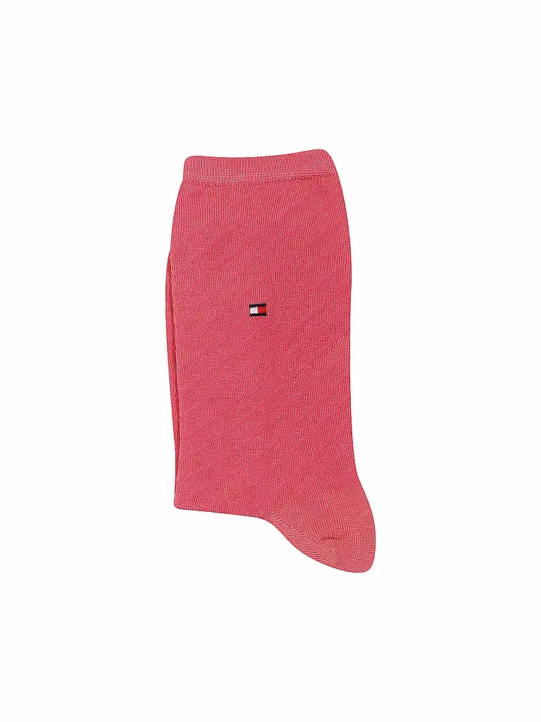 TOMMY HILFIGER | Socken Transparant  | rot