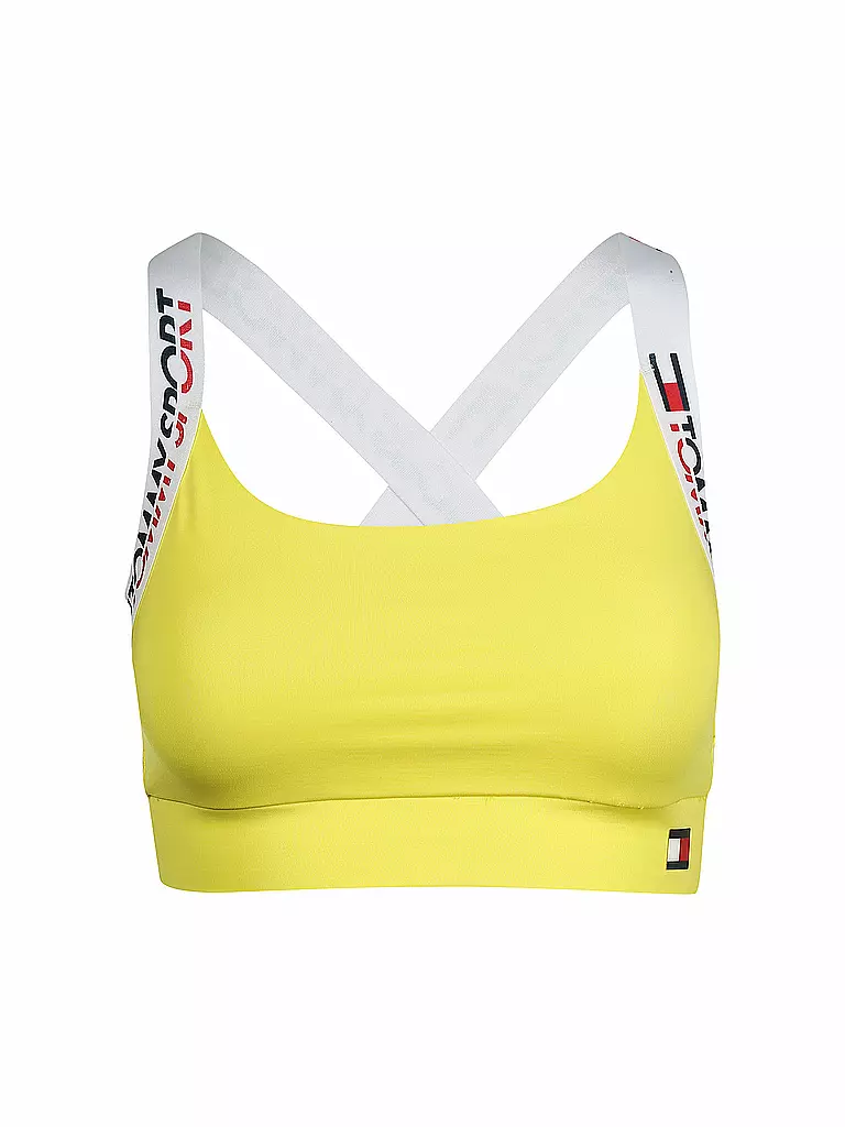 TOMMY HILFIGER | Sports Bra "Mid Suport" | gelb