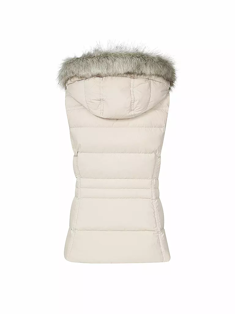 TOMMY HILFIGER | Steppgilet " TH Ess Tyra " | weiß