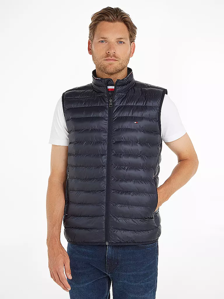 TOMMY HILFIGER | Steppgilet  | blau