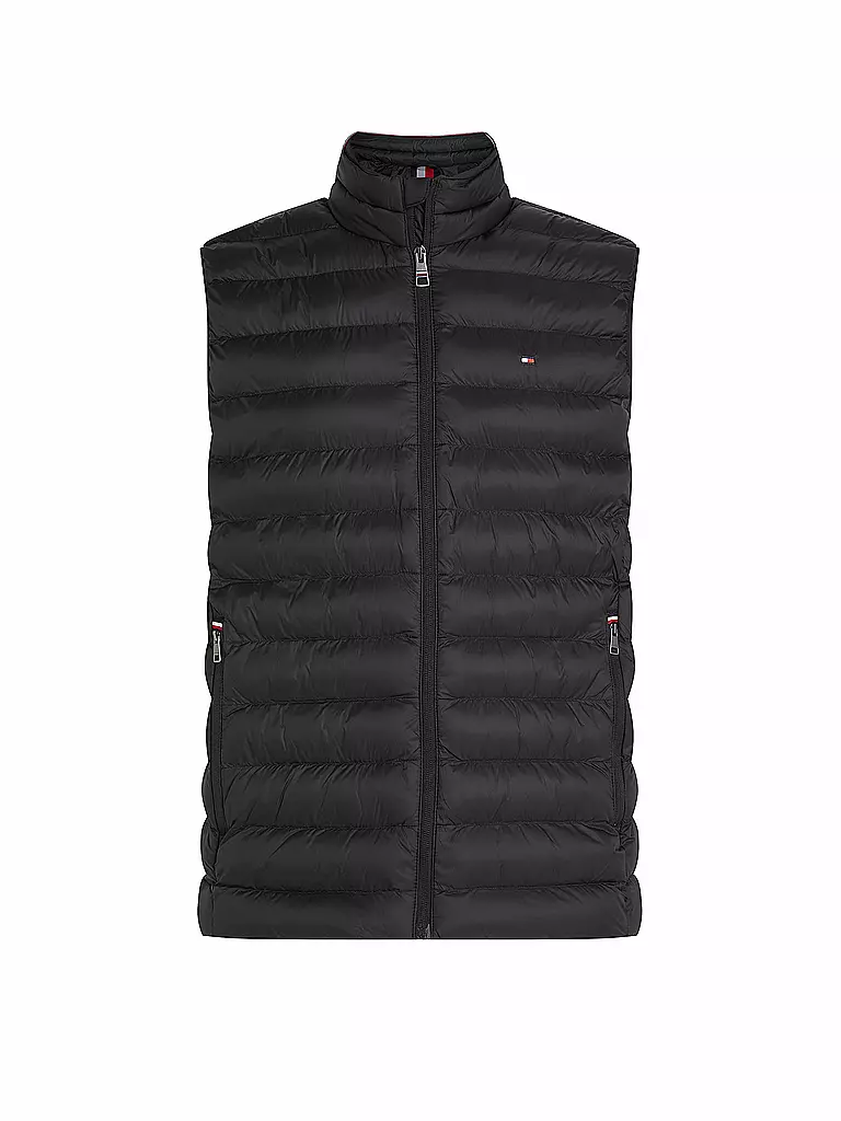 TOMMY HILFIGER | Steppgilet | schwarz