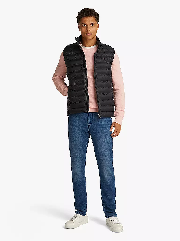 TOMMY HILFIGER | Steppgilet | schwarz