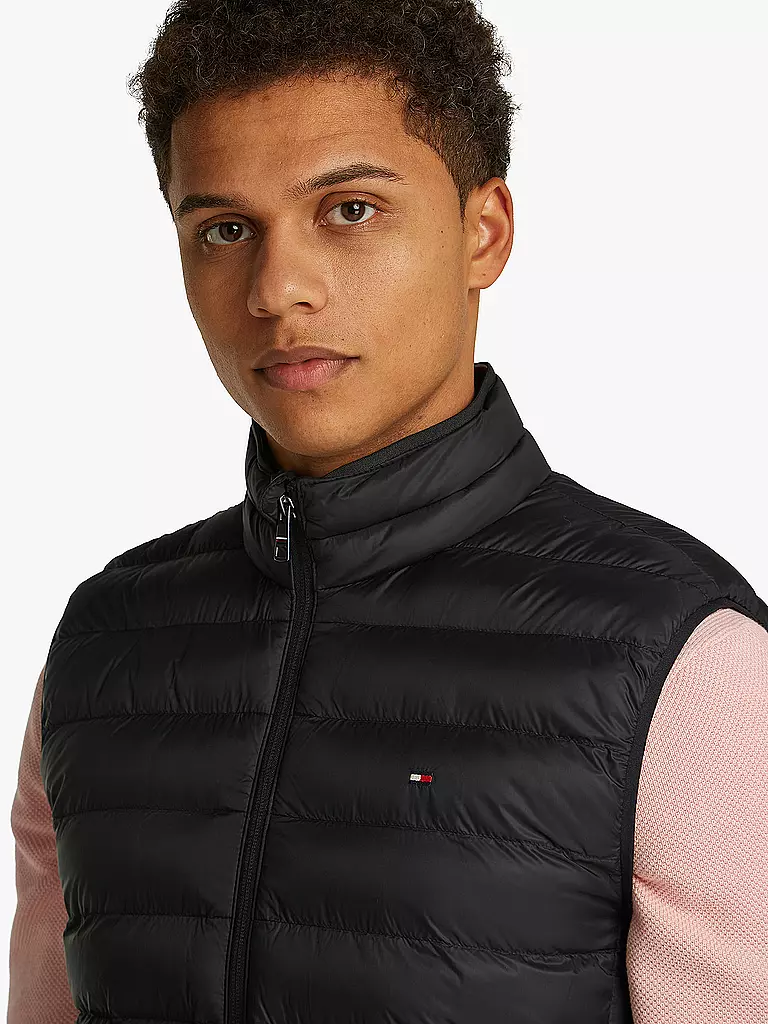 TOMMY HILFIGER | Steppgilet | schwarz