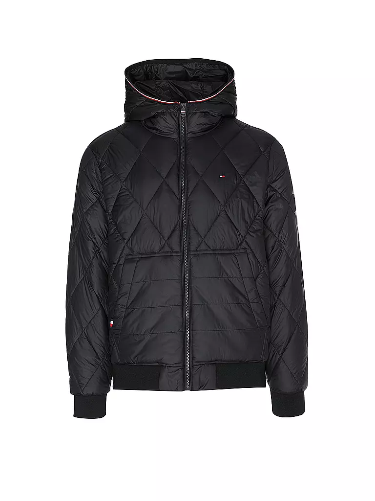 TOMMY HILFIGER | Steppjacke | schwarz