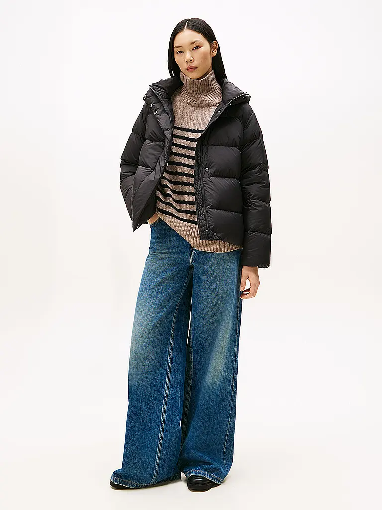 TOMMY HILFIGER | Steppjacke | schwarz