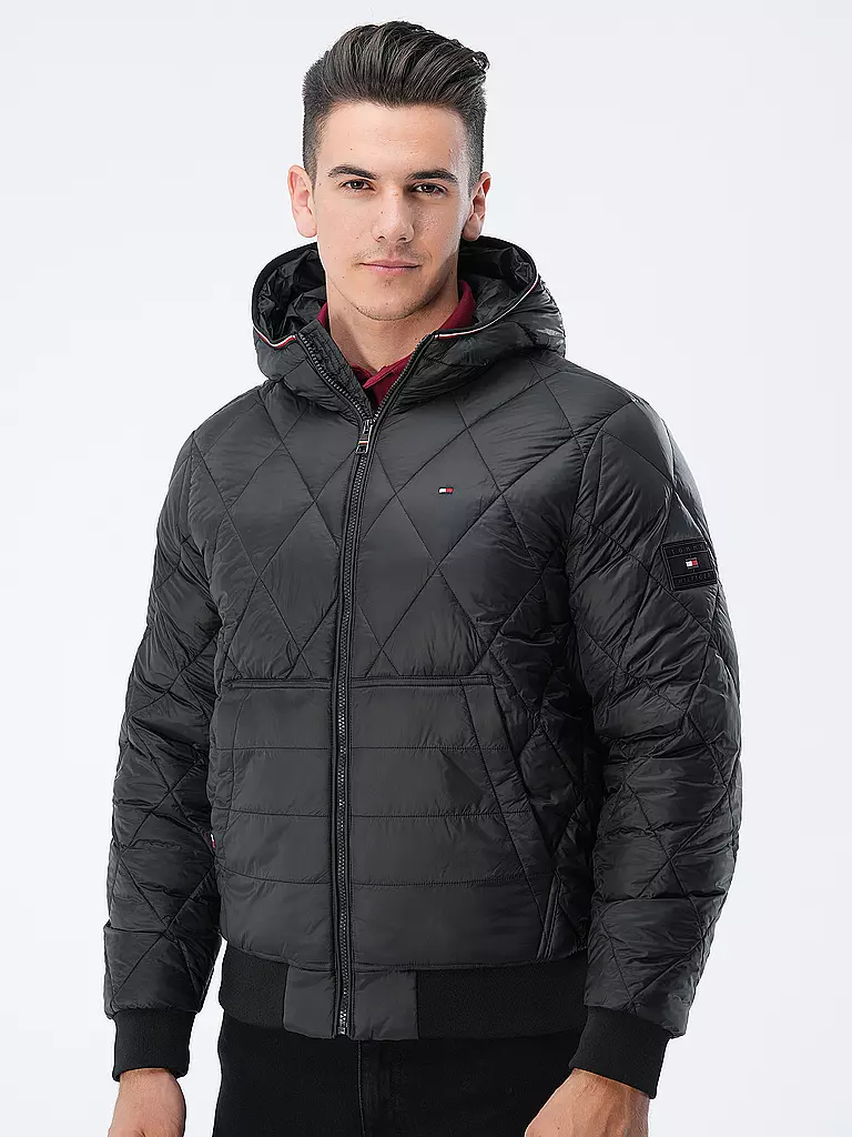 TOMMY HILFIGER | Steppjacke | schwarz