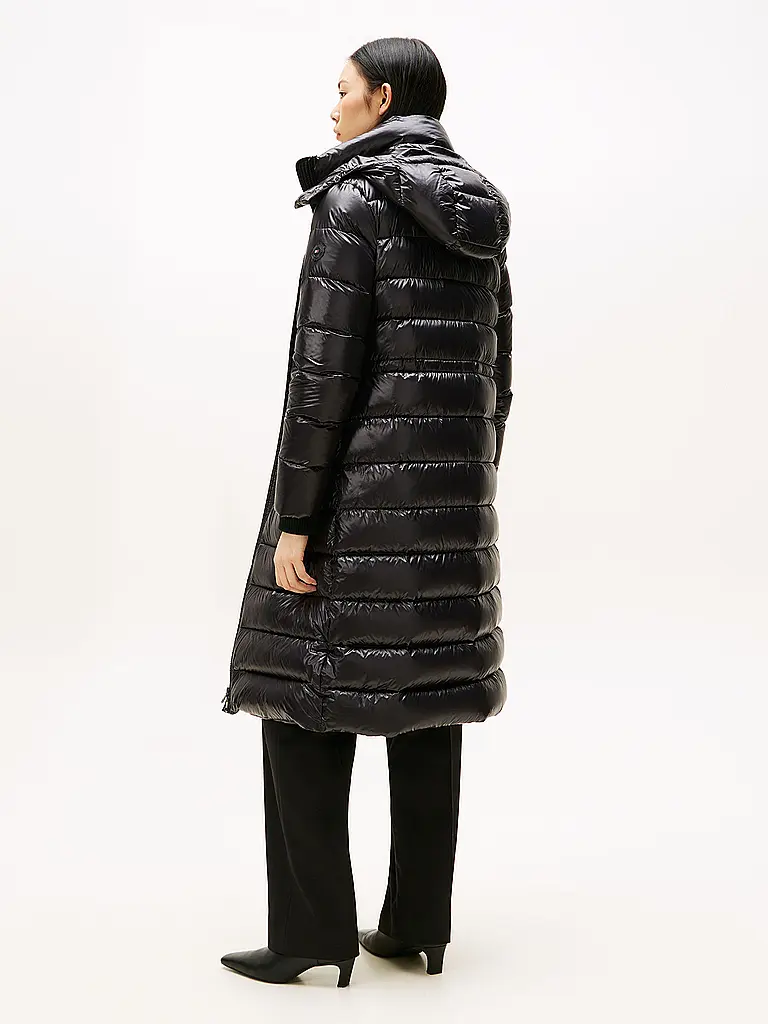 TOMMY HILFIGER | Steppmantel | schwarz