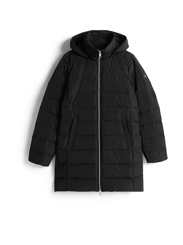 TOMMY HILFIGER | Steppmantel | schwarz