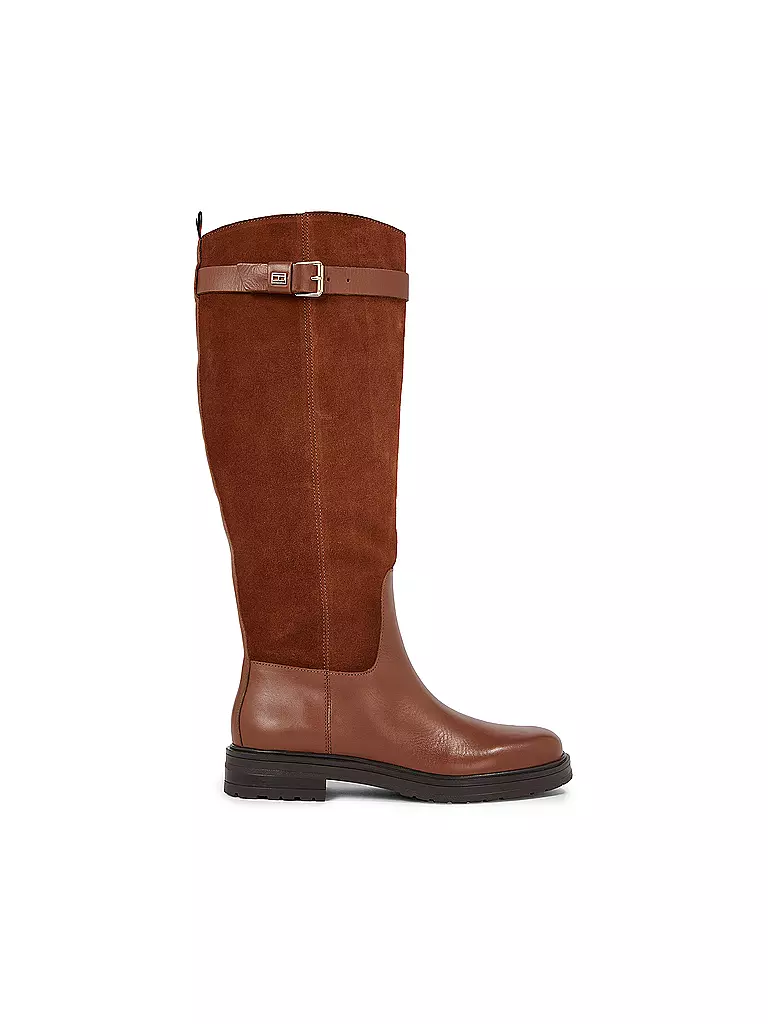 TOMMY HILFIGER | Stiefel CASUAL ESSENTIAL | camel