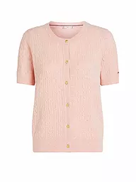 TOMMY HILFIGER | Strickjacke | rosa