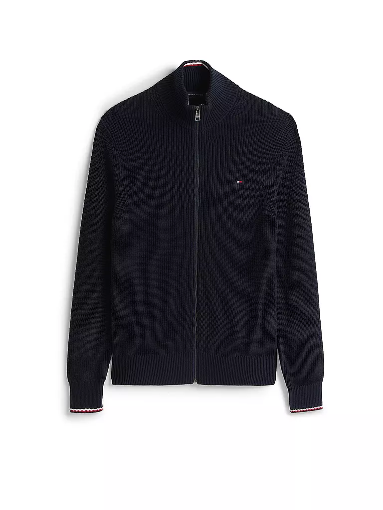 TOMMY HILFIGER | Strickjacke | blau