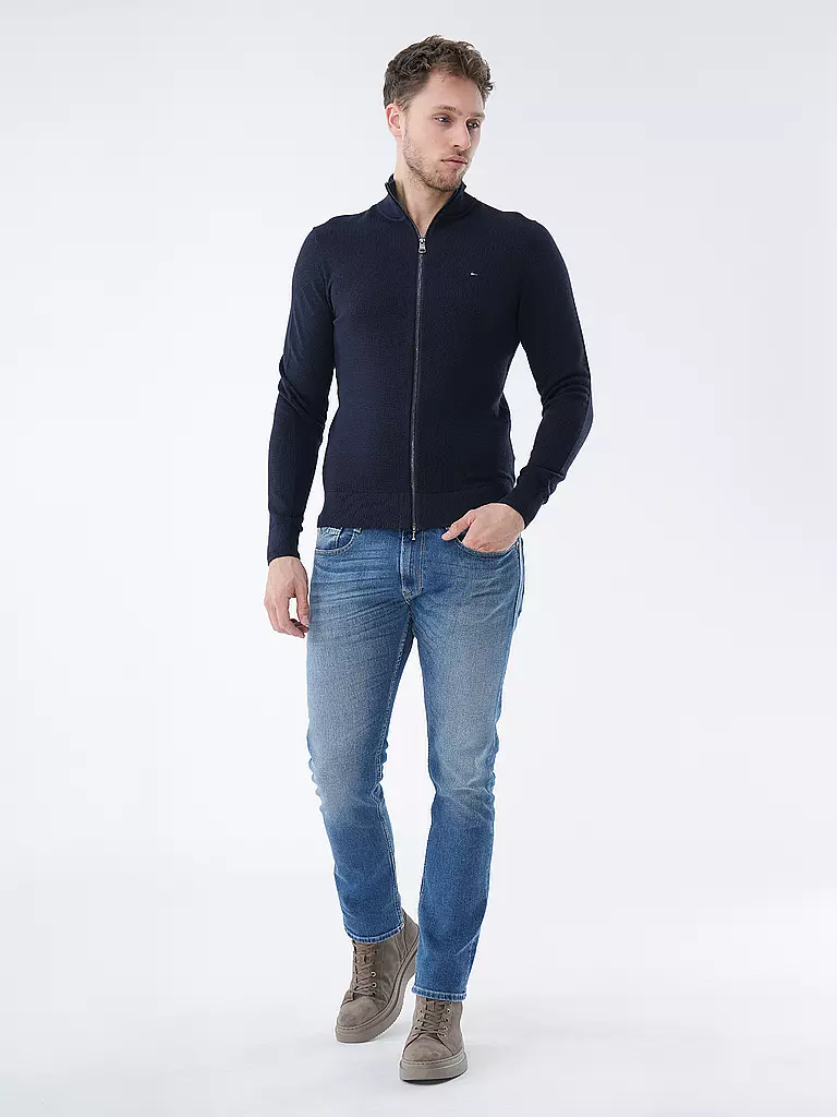 TOMMY HILFIGER | Strickjacke | blau