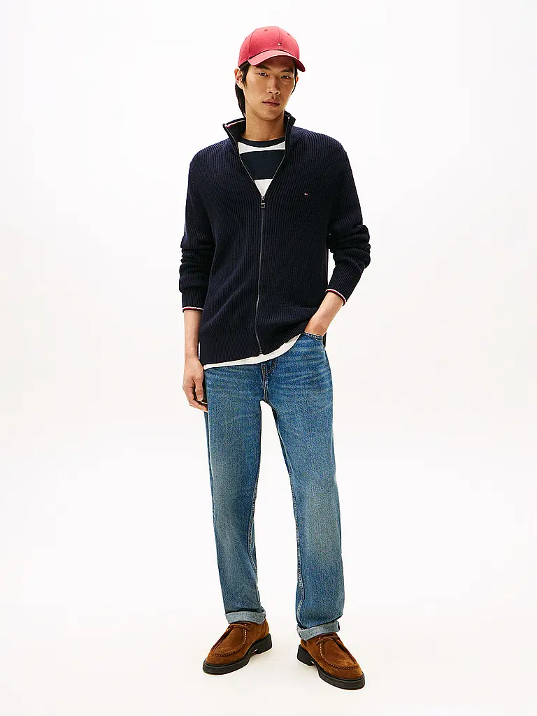 TOMMY HILFIGER | Strickjacke | blau