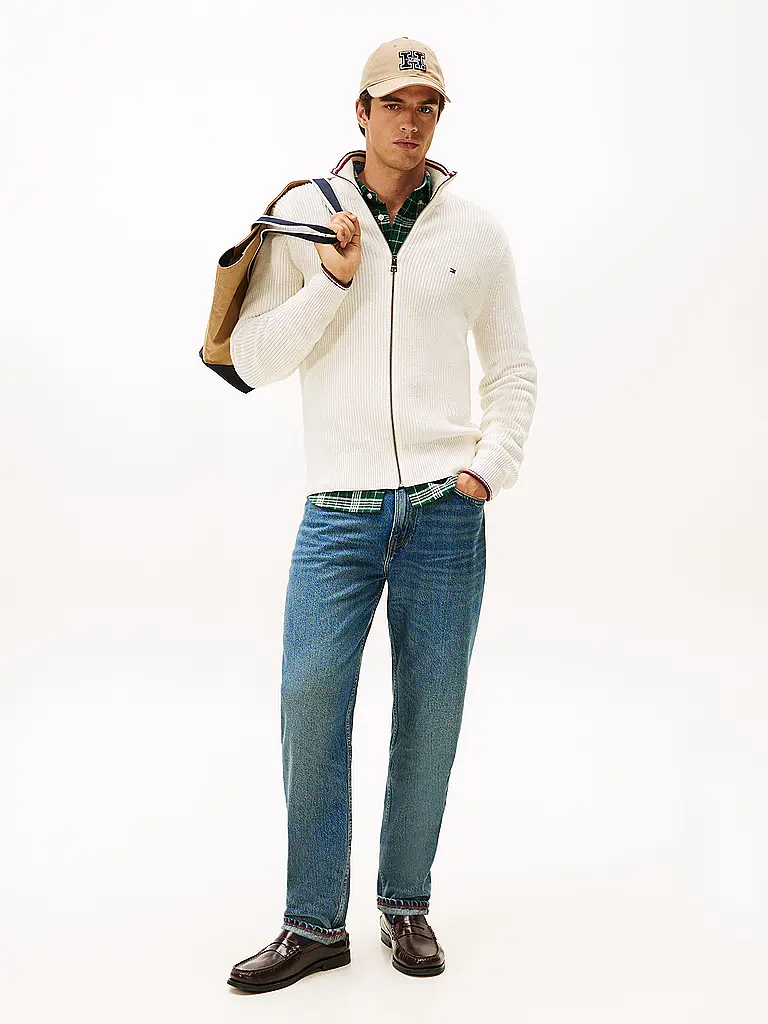 TOMMY HILFIGER | Strickjacke | creme