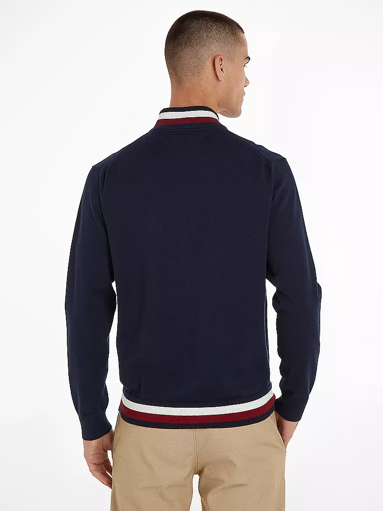 TOMMY HILFIGER | Strickjacke | blau