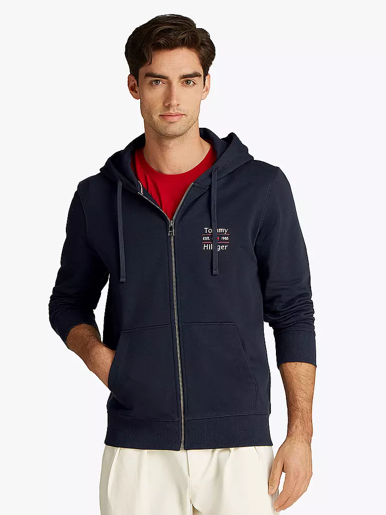 TOMMY HILFIGER | Strickjacke | blau