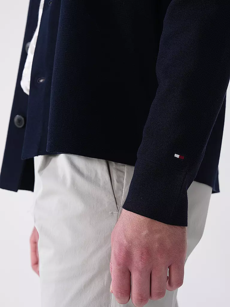 TOMMY HILFIGER | Strickjacke | blau