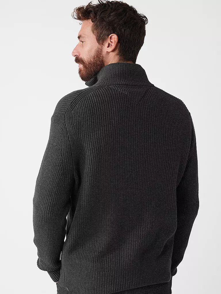 TOMMY HILFIGER | Strickjacke | grau