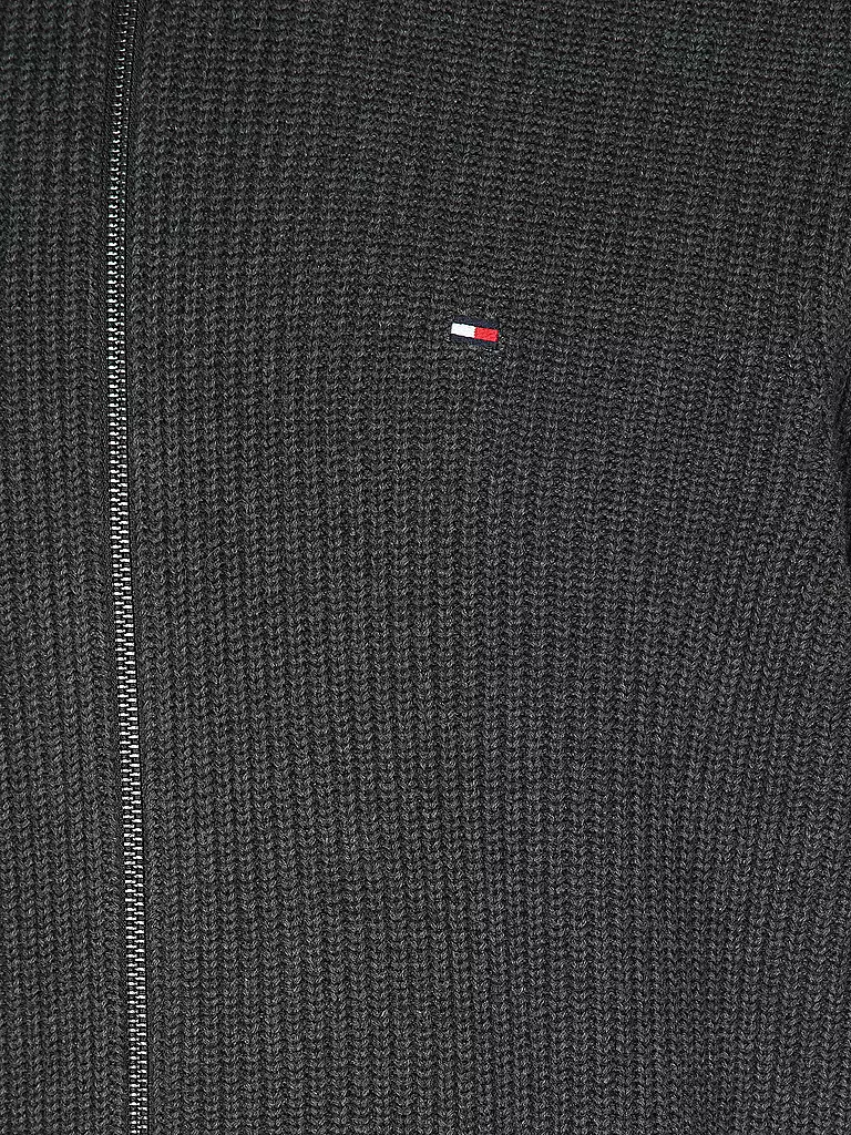 TOMMY HILFIGER | Strickjacke | grau