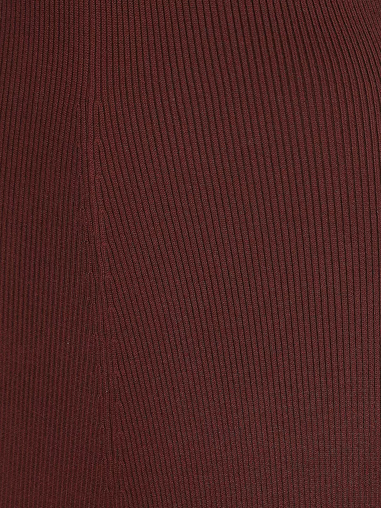 TOMMY HILFIGER | Strickkleid | rot