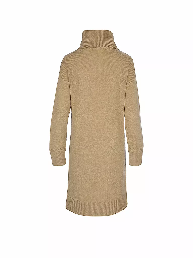 TOMMY HILFIGER | Strickkleid | Camel