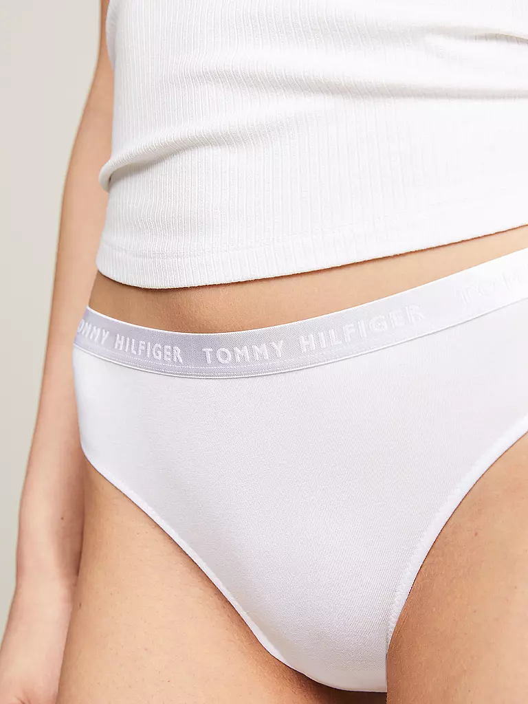 TOMMY HILFIGER | String 3-er Pkg. orange | schwarz
