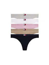 TOMMY HILFIGER | String 5er Pkg. black | bunt