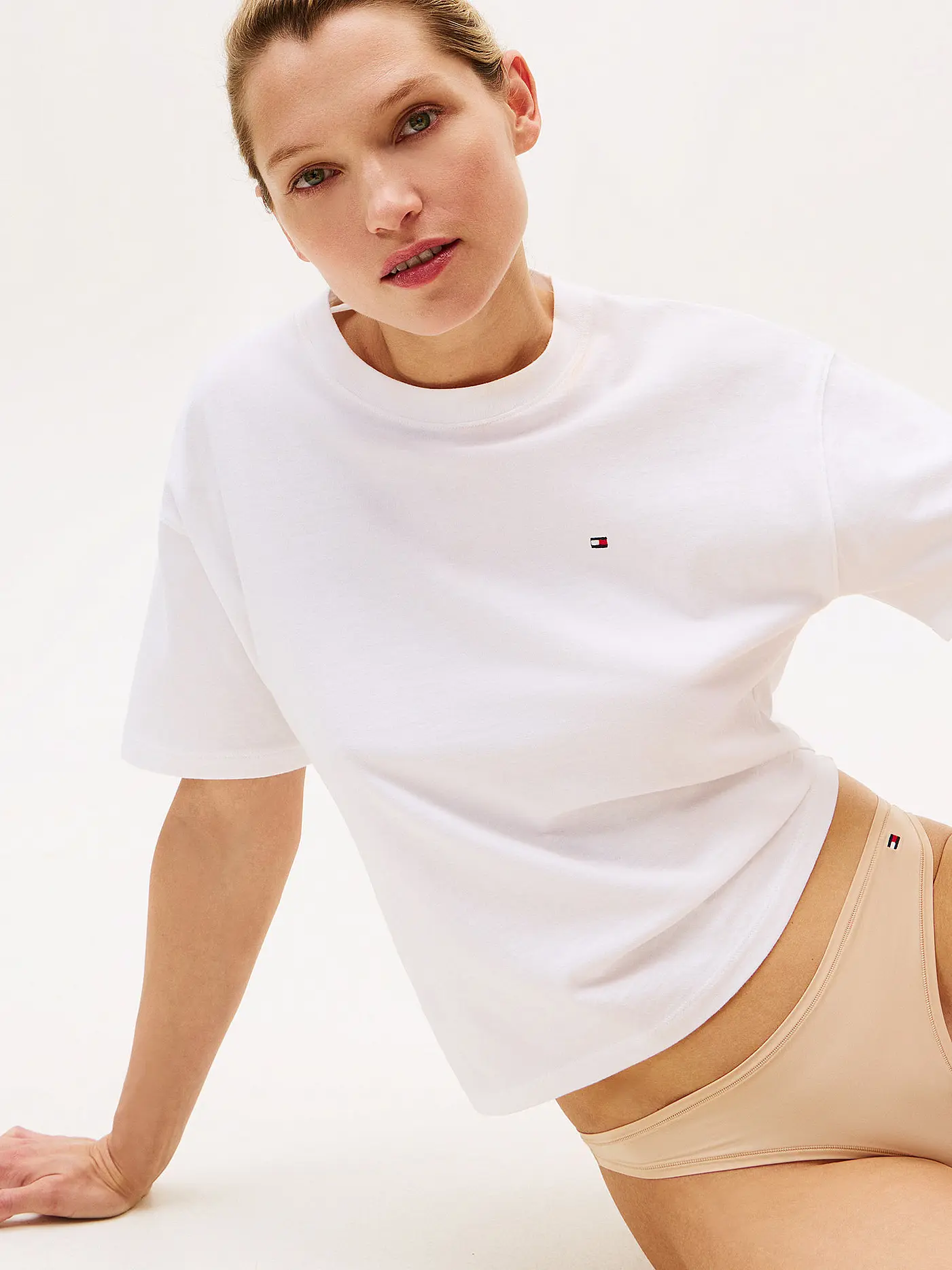 TOMMY HILFIGER | String pink | beige