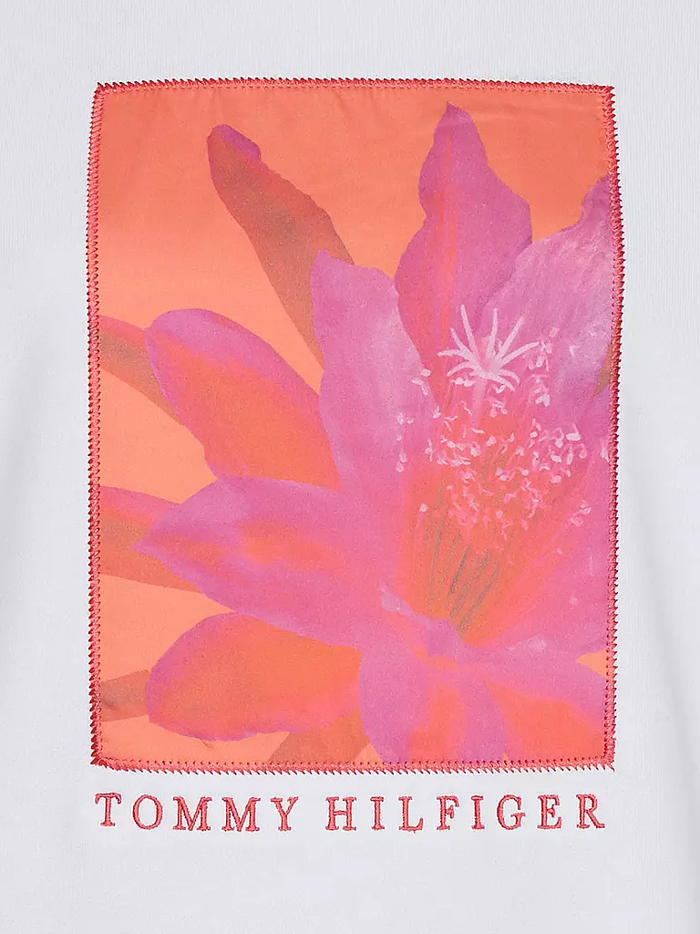 TOMMY HILFIGER | Sweater  | weiss