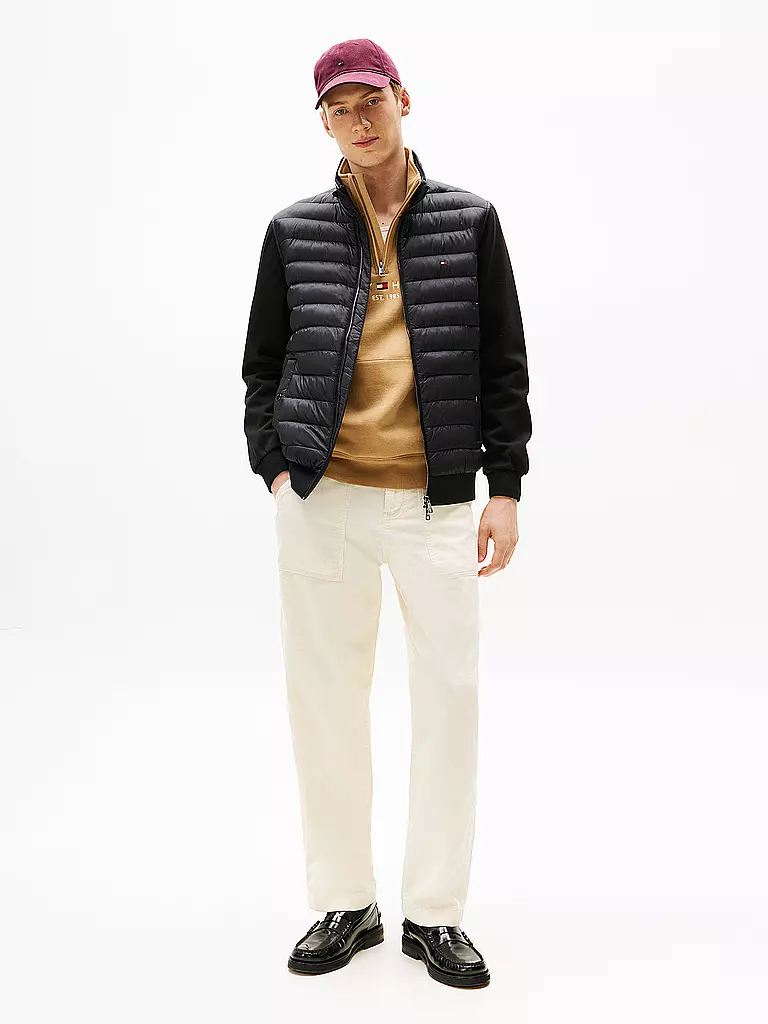 TOMMY HILFIGER | Sweatjacke  | schwarz