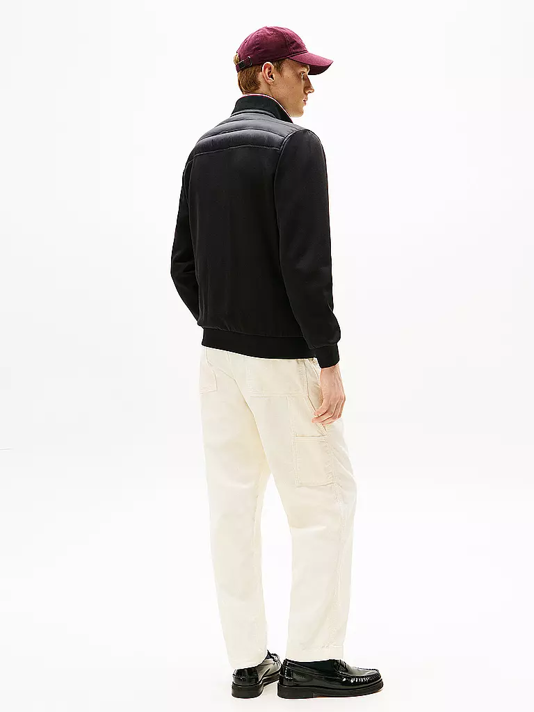 TOMMY HILFIGER | Sweatjacke  | schwarz
