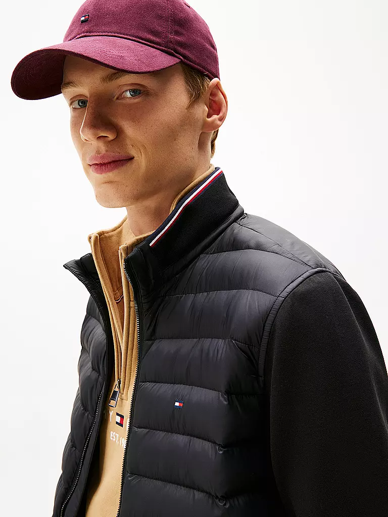 TOMMY HILFIGER | Sweatjacke  | schwarz