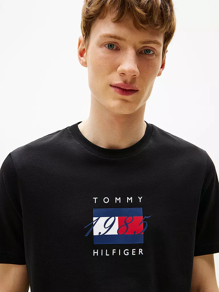 TOMMY HILFIGER | Sweatjacke  | schwarz