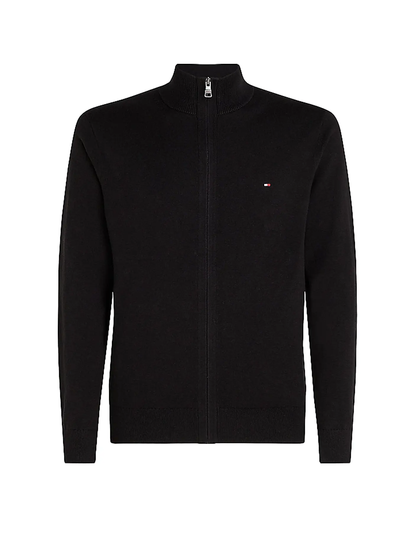 TOMMY HILFIGER | Strickjacke  | schwarz