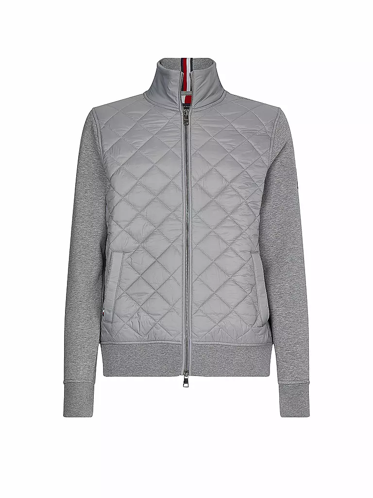 TOMMY HILFIGER | Sweatjacke | grau